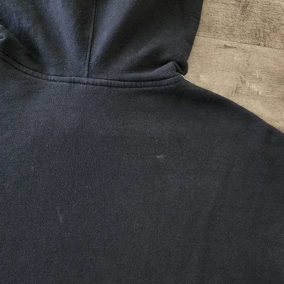 Adidas Essential Cropped Black Pullover Hoodie Women's Large - Picture 13 of 16